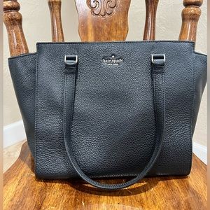 KATE SPADE Black Leather Purse